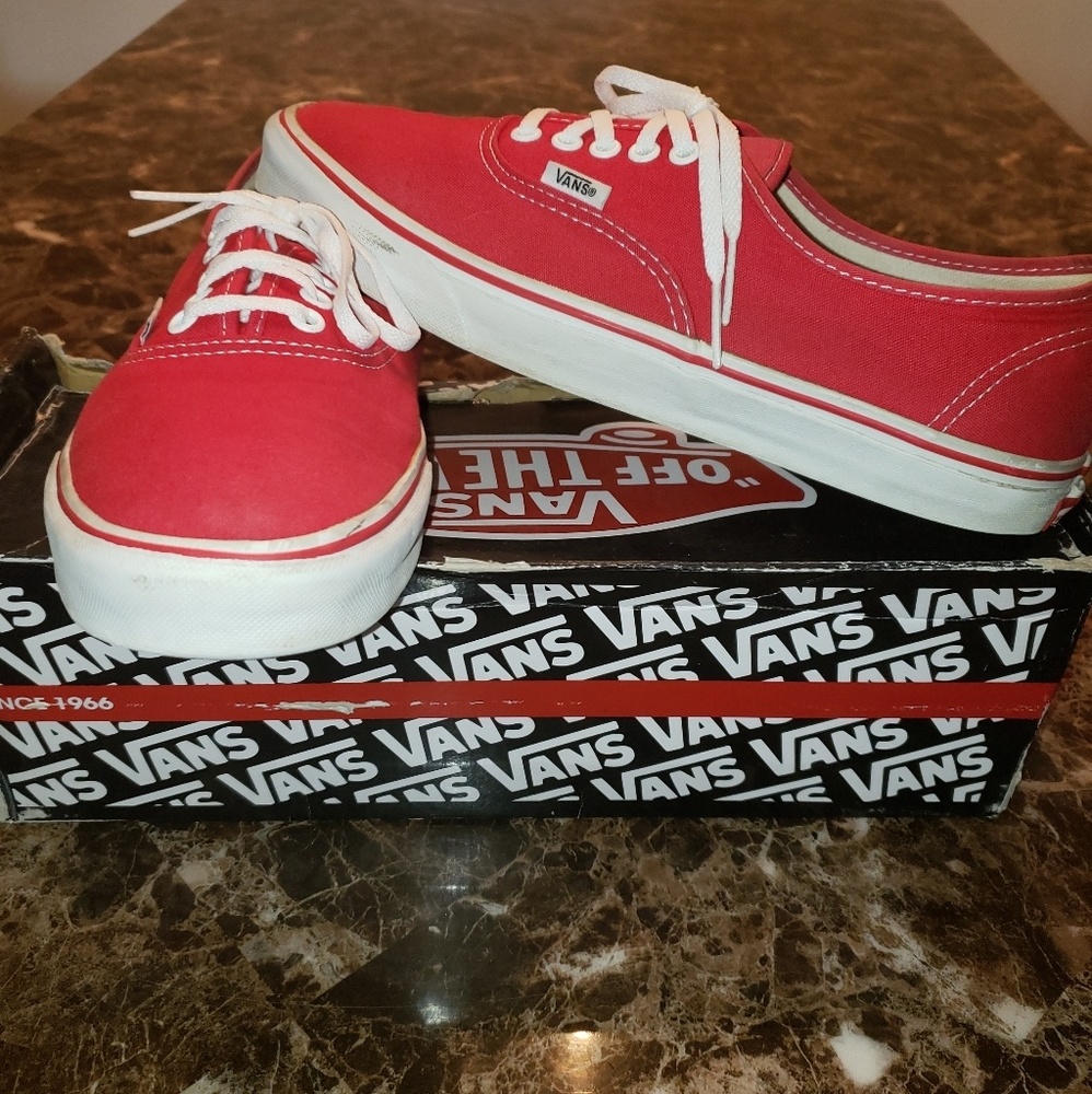 Vans Classic Red Shoe